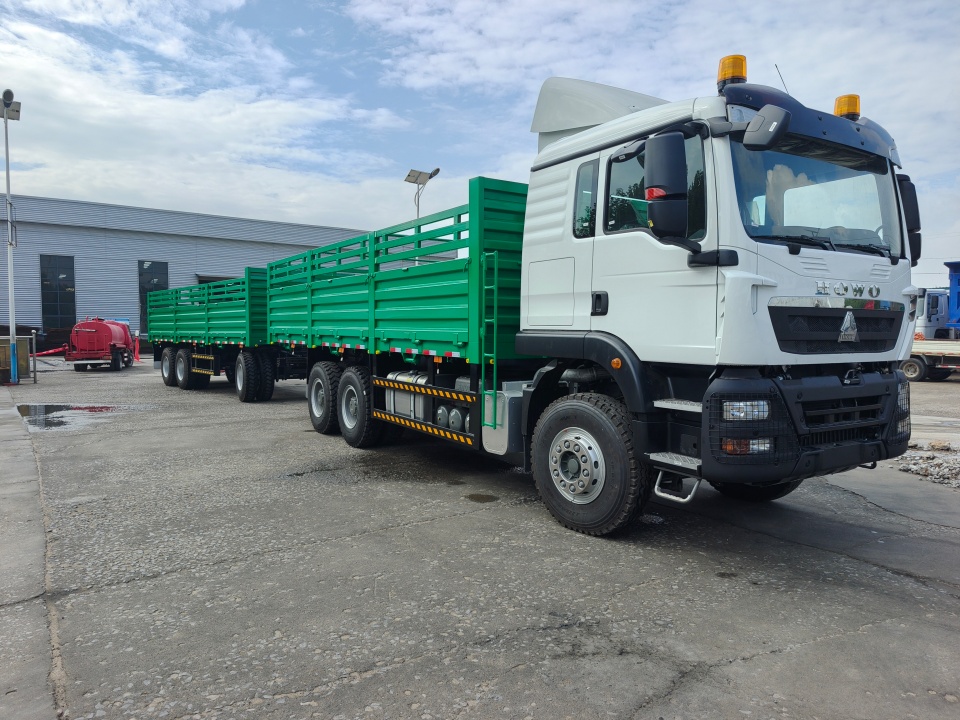 Derun Araç Howo TX400 Kamyon ve Römorklar Etiyopya'ya gönderildi