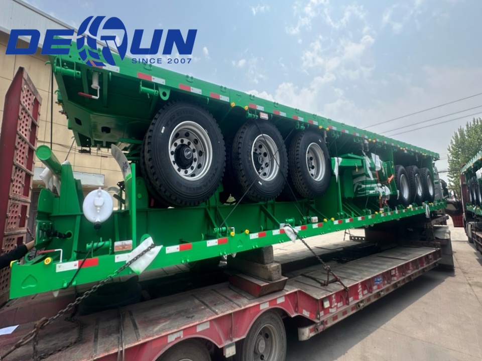 Derun 4 Birim Tri-Aziz Kargo Dropside Yarı Fragmanı Cezayir'e gönderildi