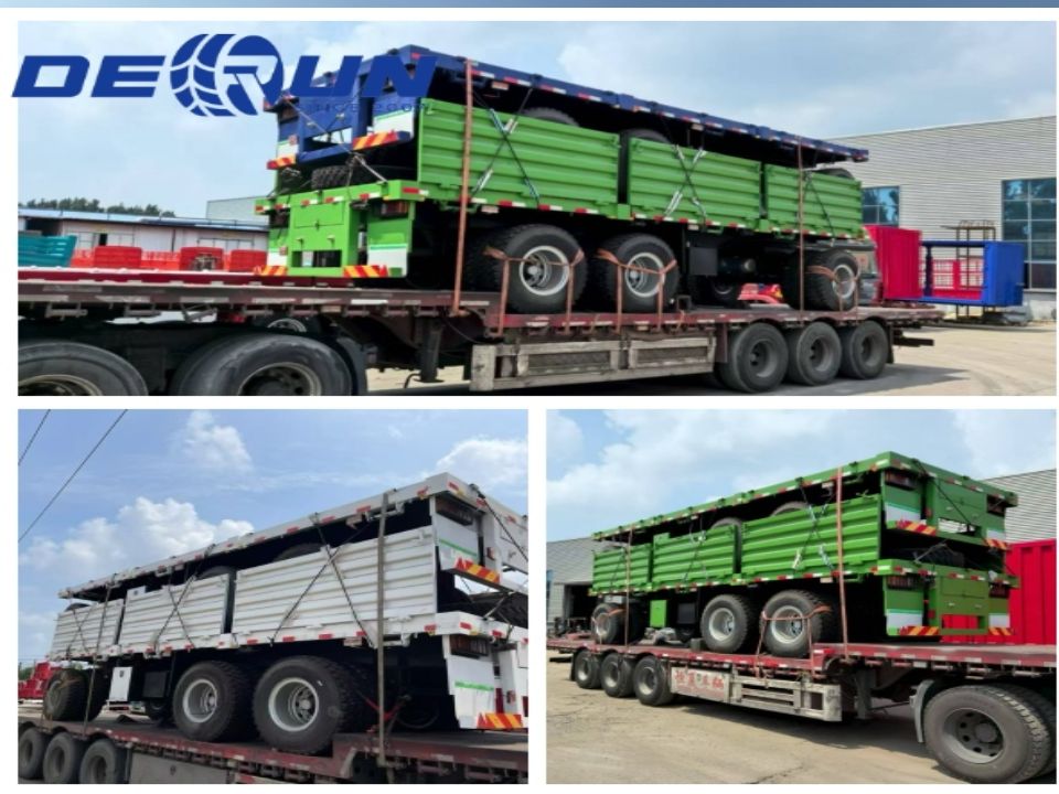 Derun Six Birim Çit Kargo Tam Römork Resmi Olarak Port'a Gönderildi