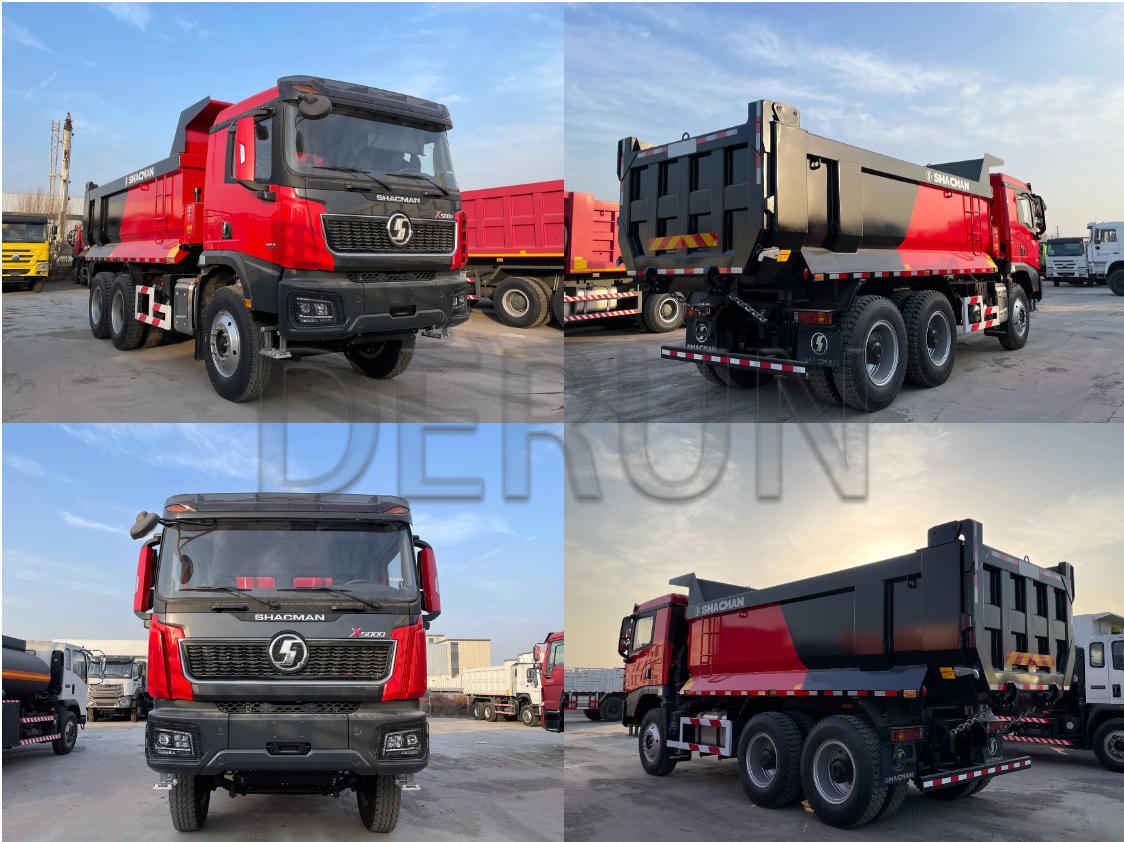 Peru'ya SHACMAN X5000 6x4 Damperli Kamyon ihracatı