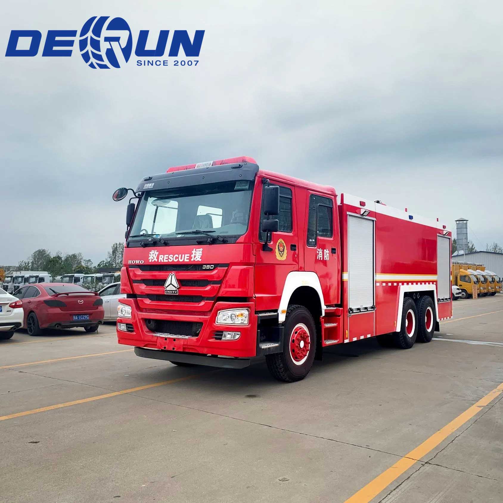 Ağır Hizmet Endüstriyel İtfaiye Aracı Nasıl Seçilir: Sinotruk HOWO 6x4 Neden Öne Çıkıyor?