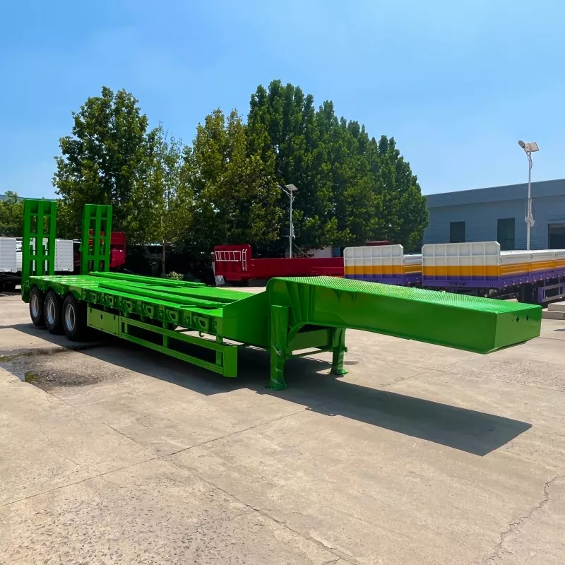 3 Dingil 60Ton Lowbed Yarı Römork