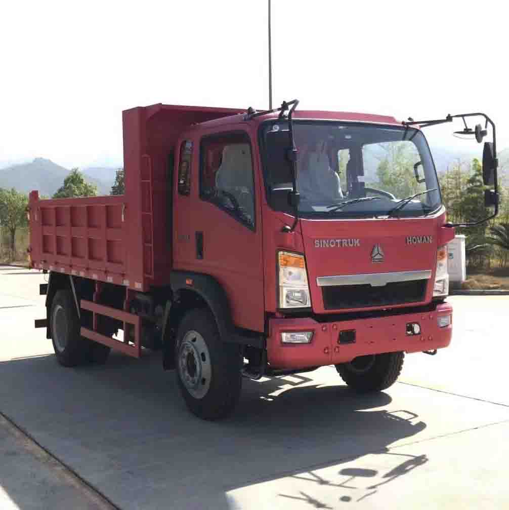 Sinotruk Howo 4x2 Arka Döküm Hafif Tipper Kamyon