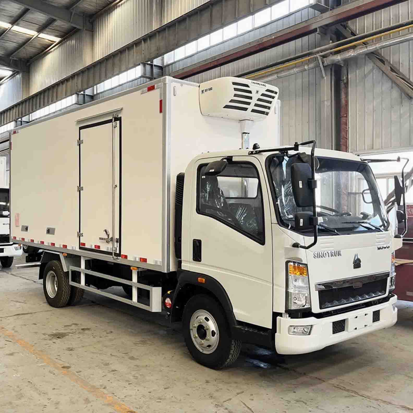 Sinotruk Howo buzdolabında 4x2 van kamyonu